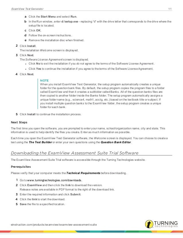 Examview test generator questions Examview test generator questions