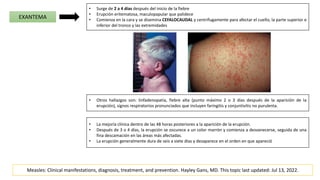 Exantemas en pediatria | PPTX | Infectious Diseases | Diseases and ...