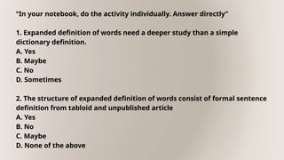 exapnded definition pp.pptxb this is good for sudents | PPTX
