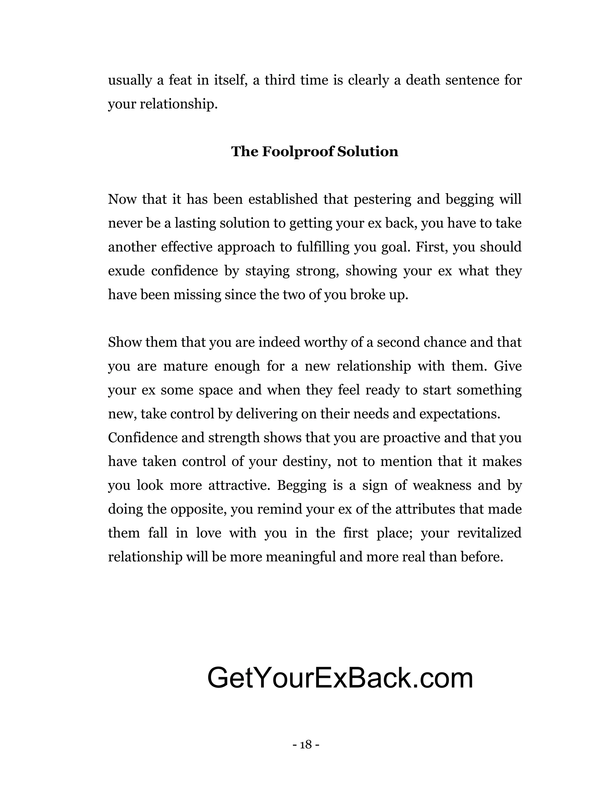Ex attraction secrets | PDF