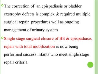extrophy of bladder .pptx child health nursing | PPTX