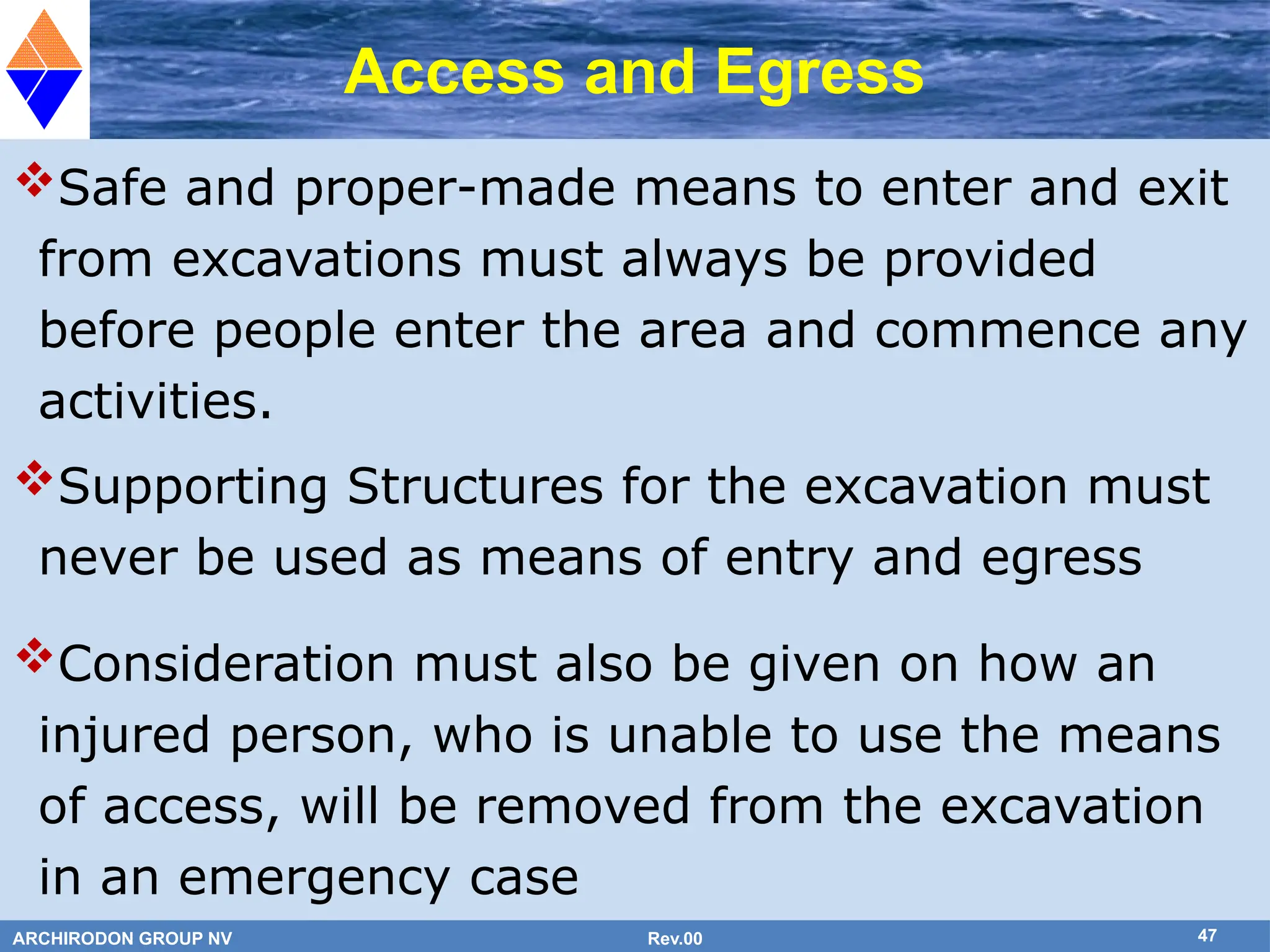 Excavation and trenching safety training | PPTX