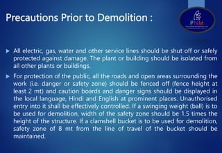 Excavation and Demolition powerpoint presentation | PPTX