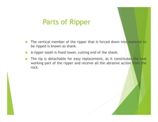 Ripper Shells Excavation in hard rock | PDF