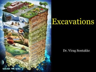 Excavations
Dr. Virag Sontakke
 