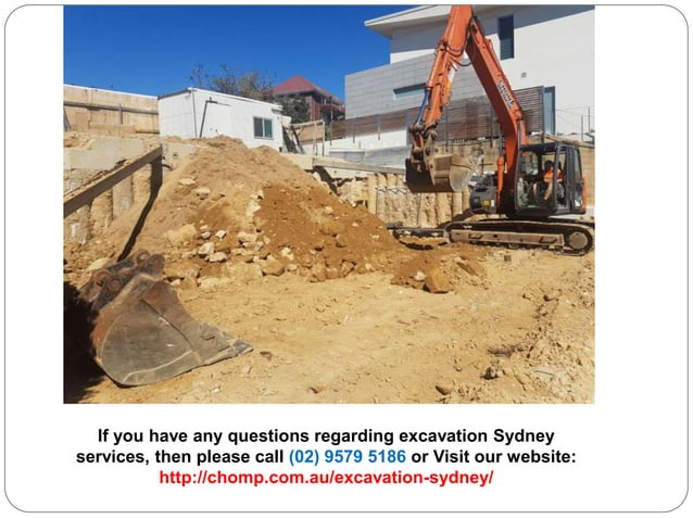 Excavation Services in Sydney | PPT