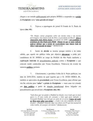 JOSÉ ROBERTO BATOCHIO
ADVOGADOS ASSOCIADOS
São Paulo
R. Pe. João Manuel 755 19º andar
Jd Paulista | 01411-001
Tel.: 55 11...