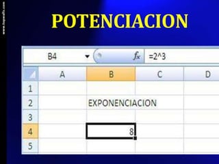 POTENCIACION
 