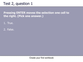 To enter a fraction only, enter a zero first. For example, 0 1/4. If you enter 1/4 without the zero, Excel will interpret the number as a date, January 4.Excel aligns numbers on the right side of cells.