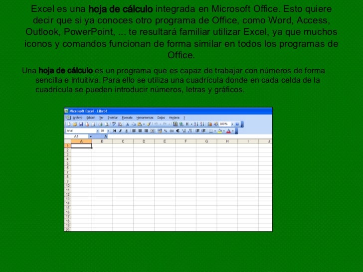 ¿Que es y para que sirve Excel?
