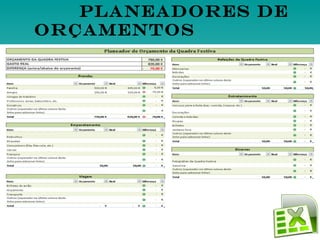 Planeadores de orçamentos 