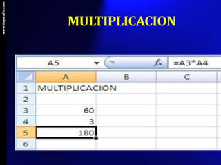 MULTIPLICACION
 