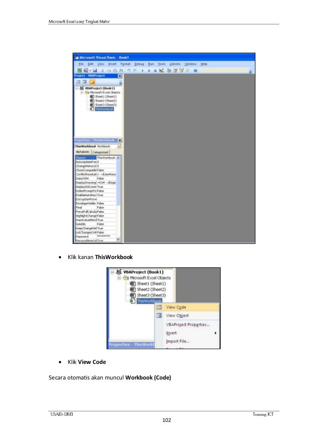 Belajar Excel Tingkat Mahir