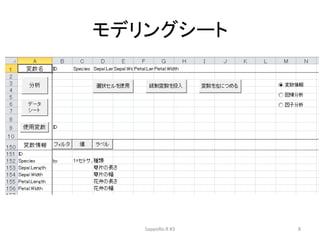 モデリングシート
SappoRo.R #3 8
 