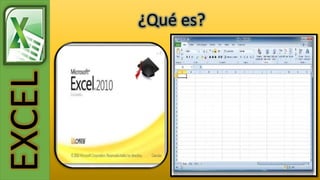 EXCEL ¿Qué es?
 