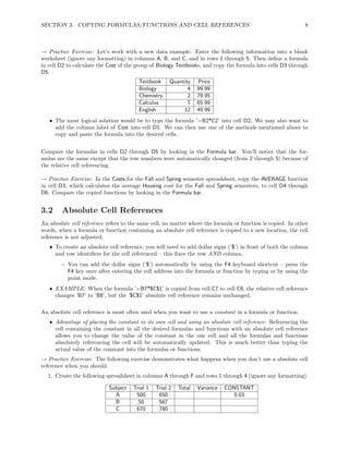 Excel.fns frmls | PDF