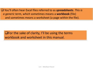 MS Excel | PDF