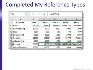 Completed My Reference Types
Copyright © 2015 30 Bird Media LLC
 