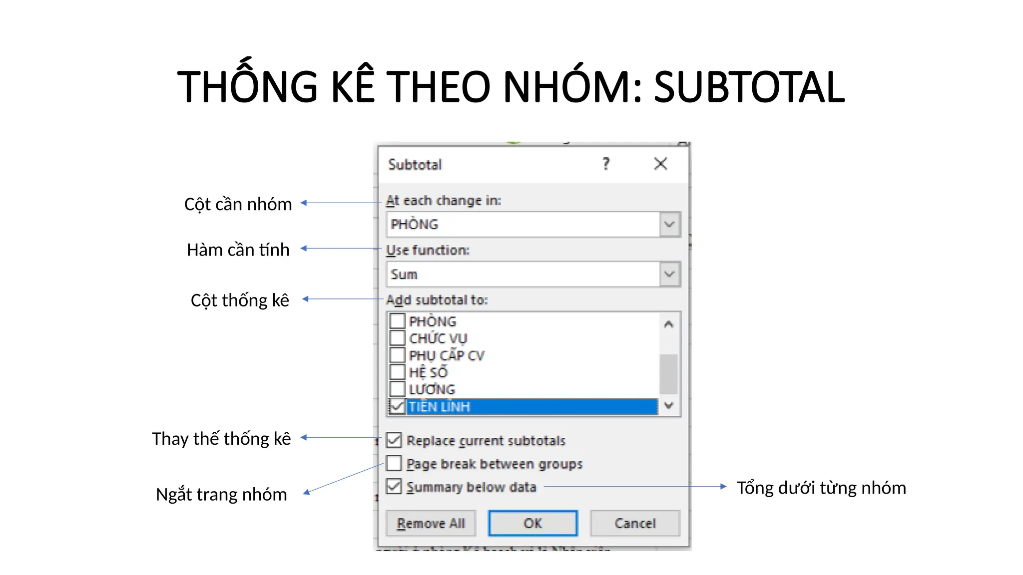T o drop list b ng data validation trong excel pptx ppt