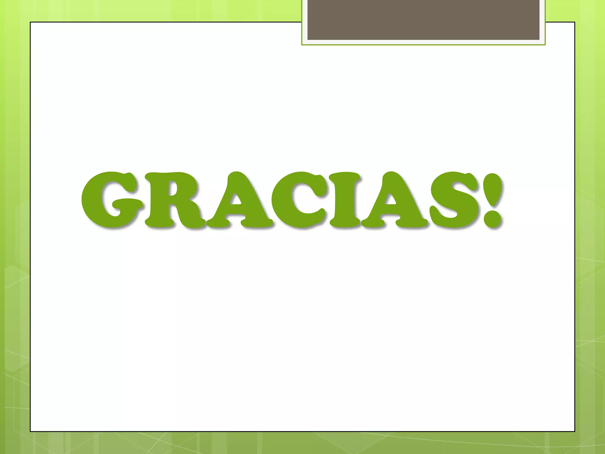 GRACIAS!
 