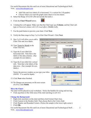 Excel Graphs Charts | PDF