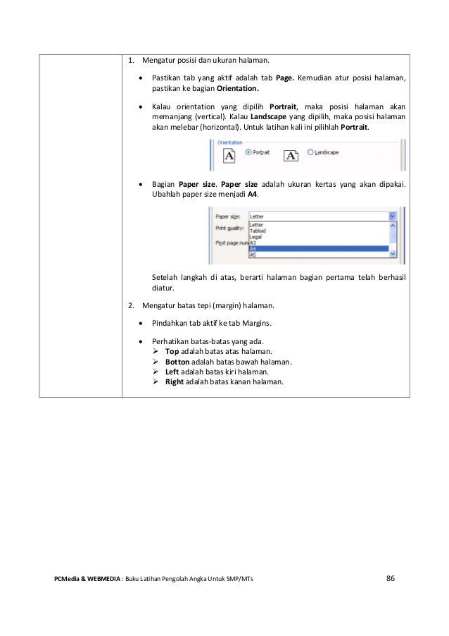 Ebook Tutorial Microsoft Excel untuk Pemula (SMP)