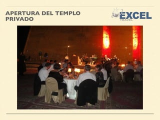 APERTURA DEL TEMPLO 
PRIVADO 
 