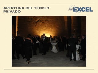 APERTURA DEL TEMPLO 
PRIVADO 
 