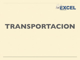 TRANSPORTACION 
 