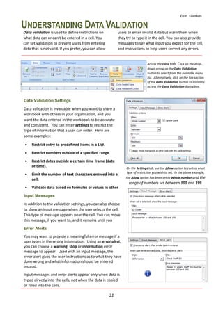 EXCEL-VLOOKUP-AND-HLOOKUP LECTURE NOTES ALL EXCEL VLOOKUP NOTES PDF | PDF