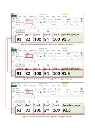 зураг 95:Улаанаар тэмдэглэсэн хэсгийг (Зураг: 96, 97, 98) харьцуулан харна уу
зураг 96:Улаанаар тэмдэглэсэн хэсгийг (Зураг: 95) харьцуулан харна уу.
зураг 97:Улаанаар тэмдэглэсэн хэсгийг (Зураг: 95) харьцуулан харна уу.
 