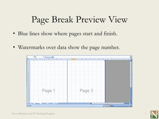 Excel Lesson 2: Data Entry | PPTX