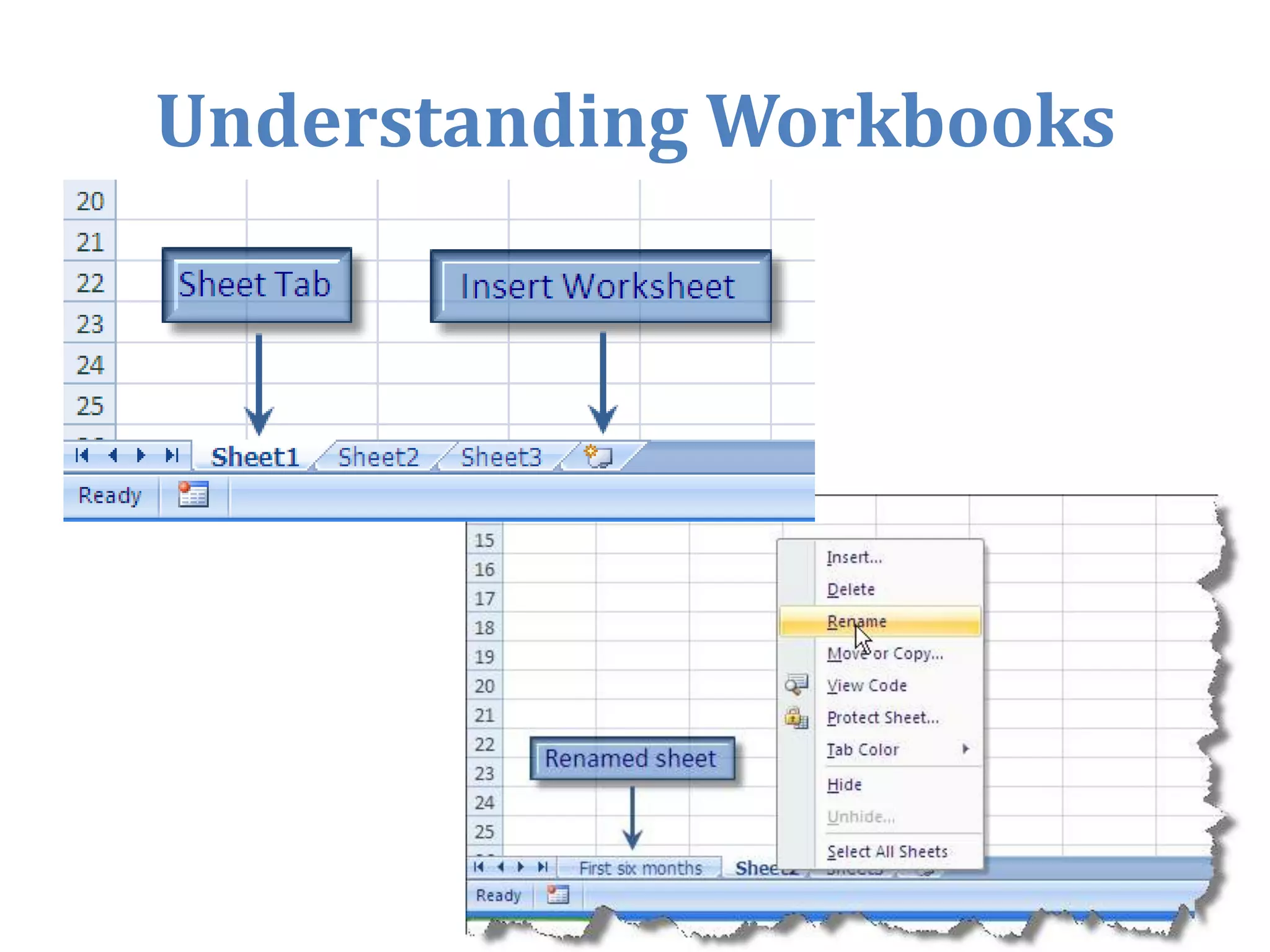 Open, close, and save workbooks (including publishing to PDF)
