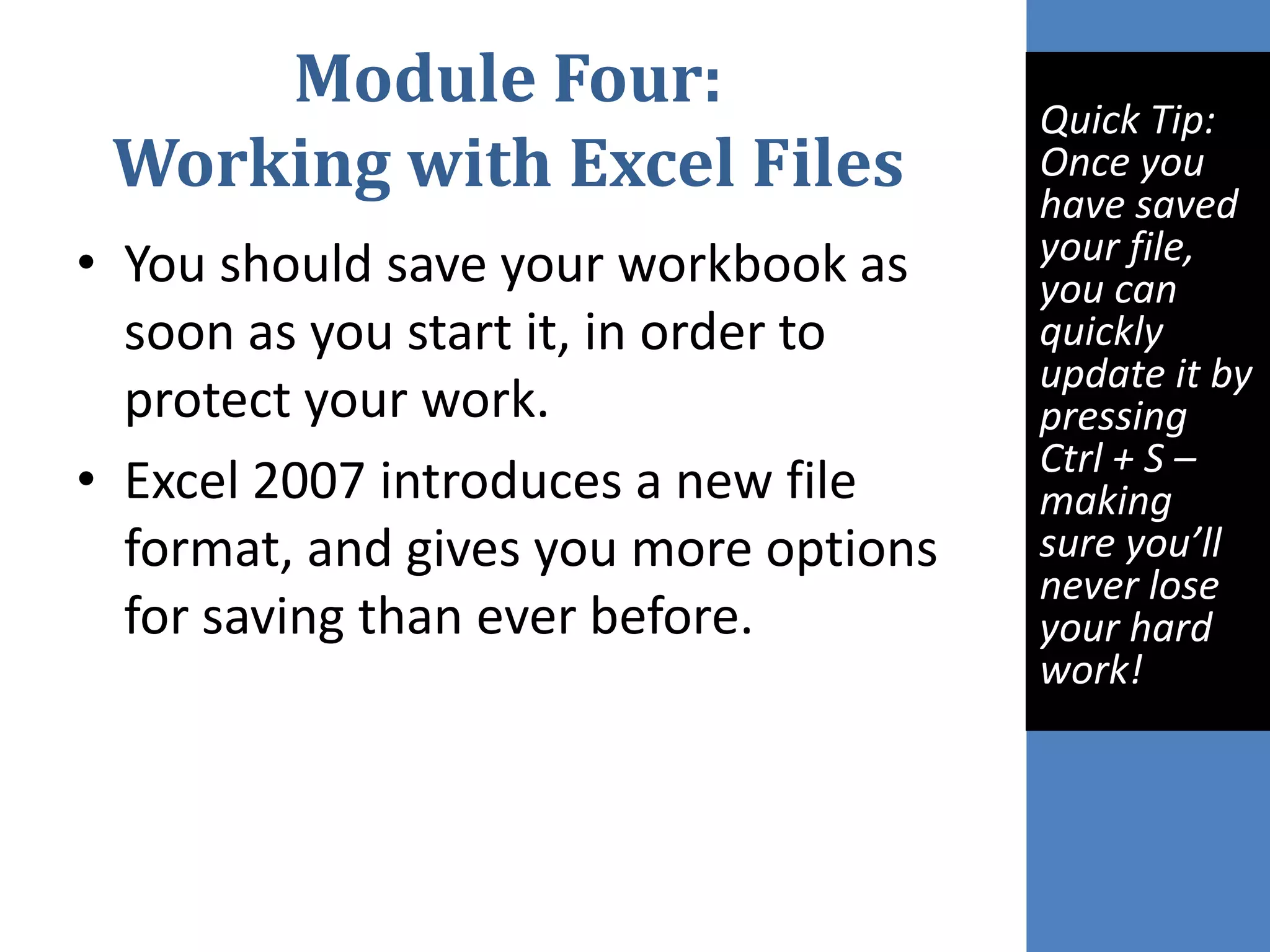 Sort and filter data