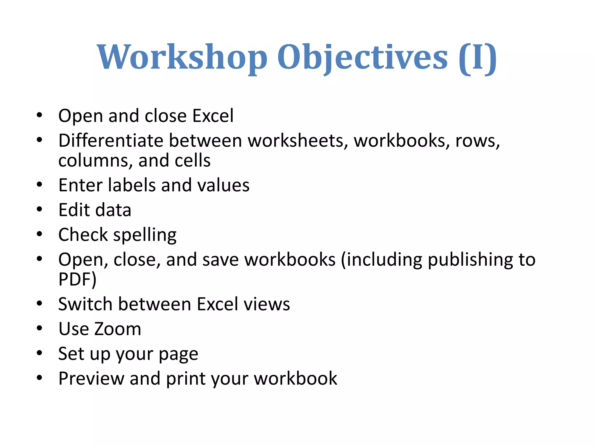 With Excel 2007, you can manage more data than ever, with increased worksheet and workbook sizes. 