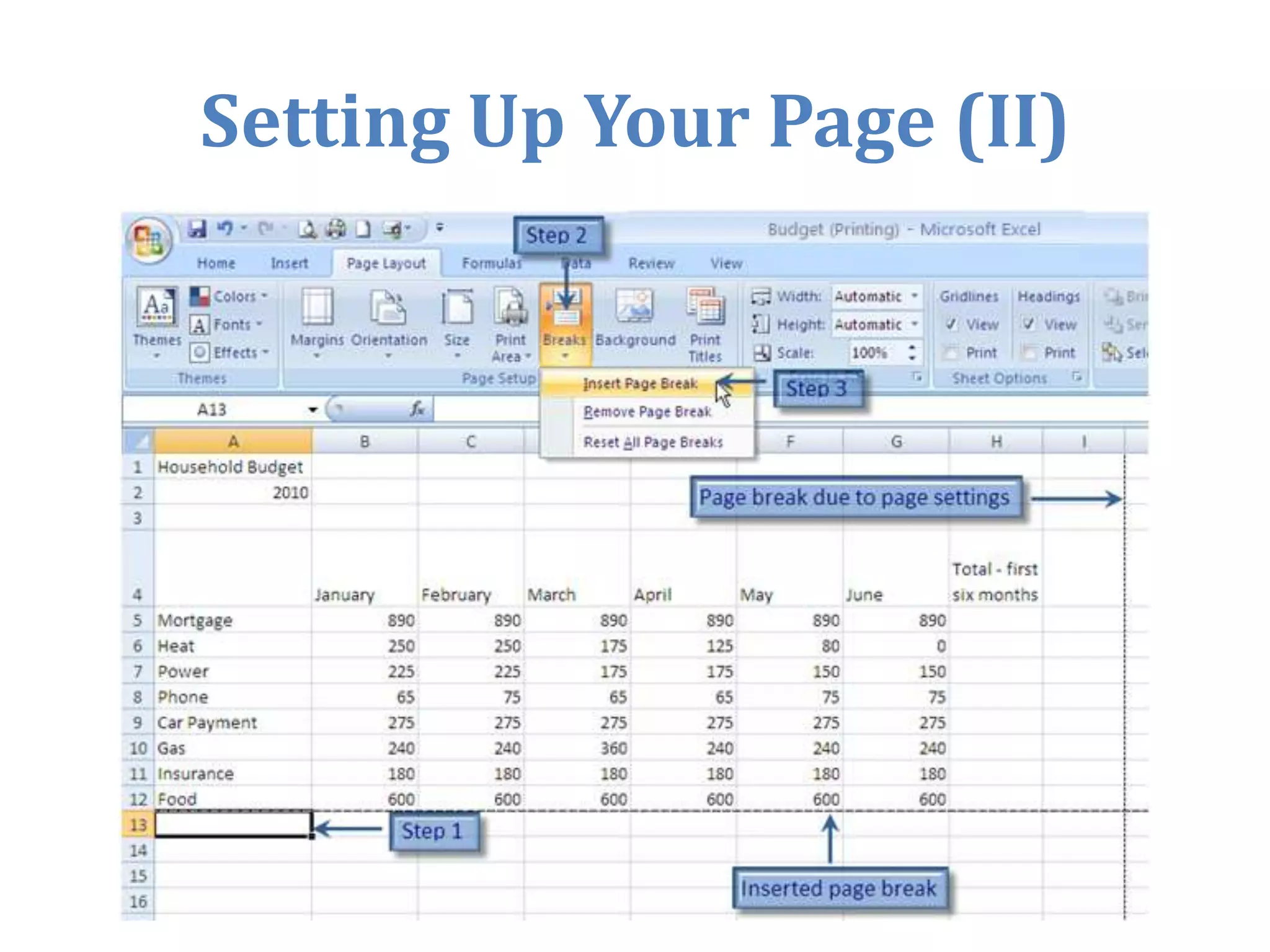 As you type your data, it appears in two places: in the cell itself, and in the Formula Bar. 