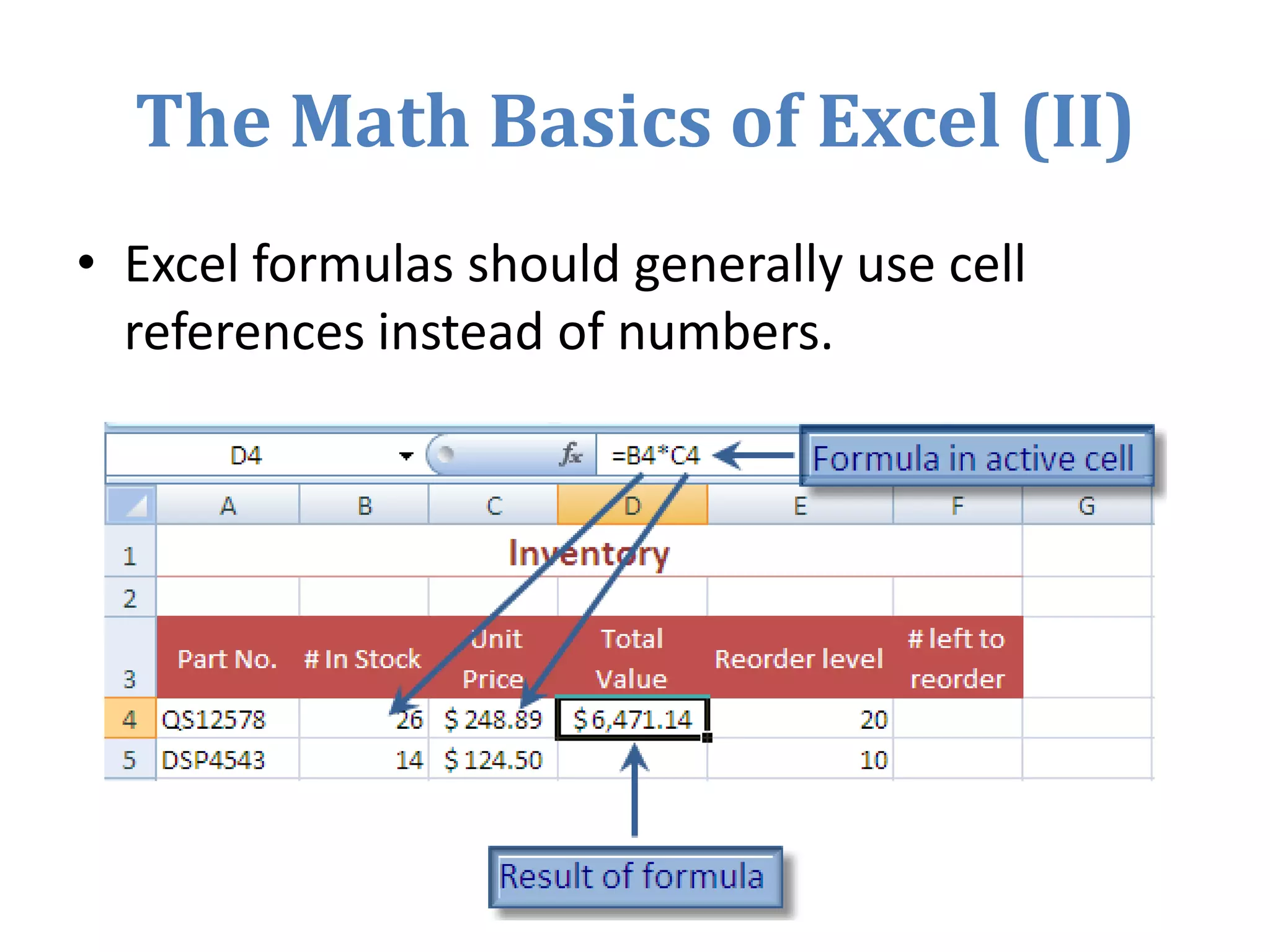 Module Four:Working with Excel FilesYou should save your workbook as soon as you start it, in order to protect your work. Excel 2007 introduces a new file format, and gives you more options for saving than ever before. Quick Tip: Once you have saved your file, you can quickly update it by pressing Ctrl + S – making sure you’ll never lose your hard work!