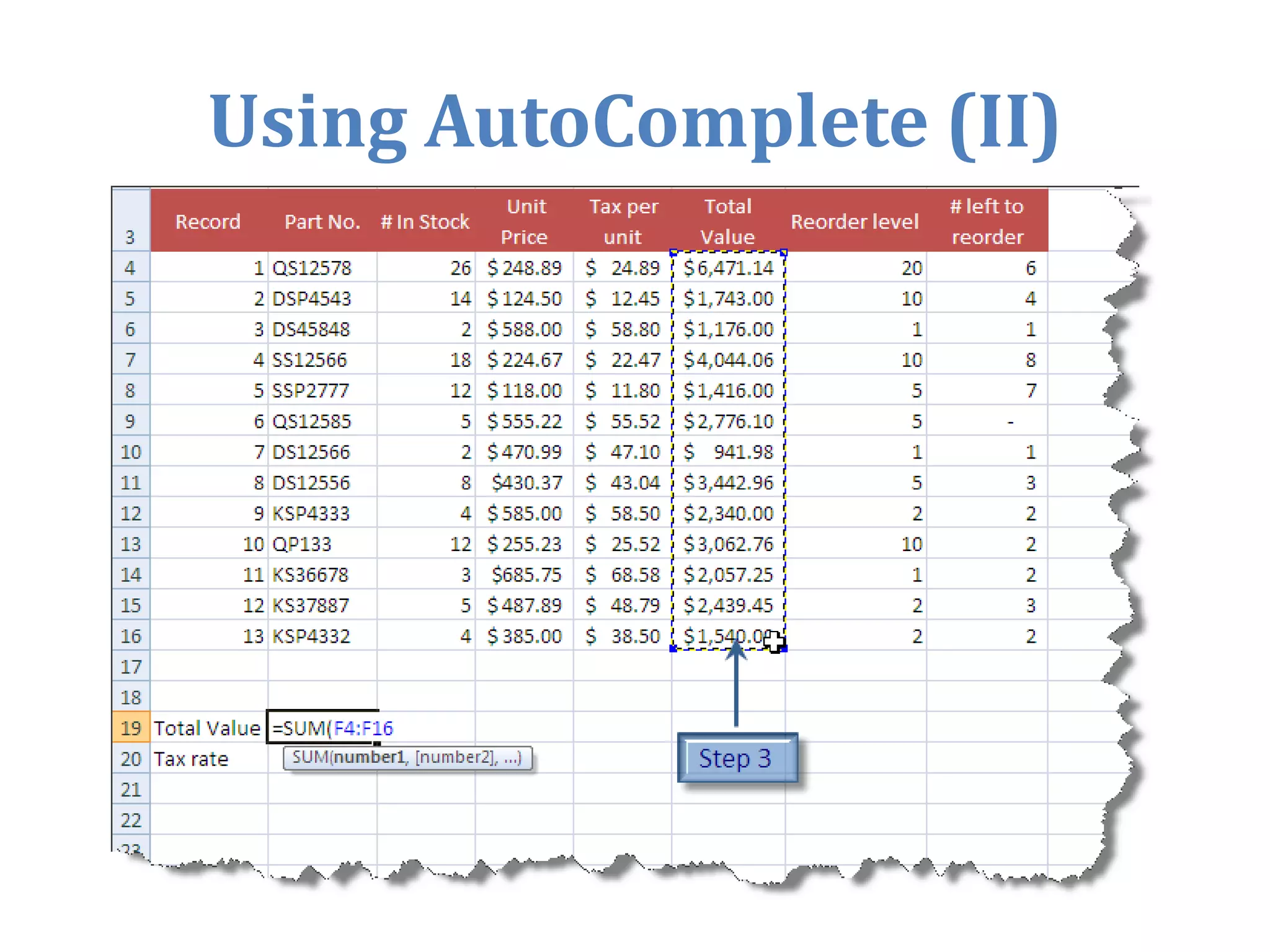 Setting Up Your Page (II)
