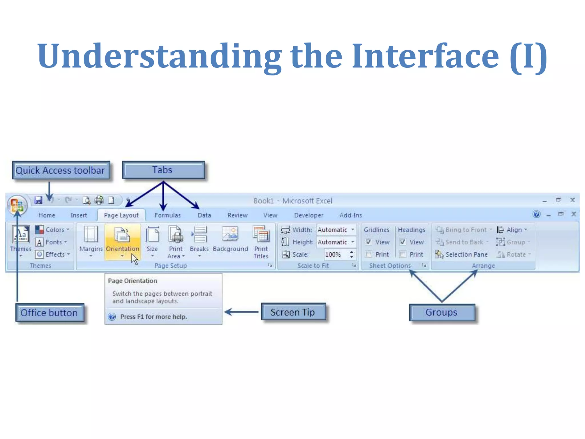 Enter labels and values