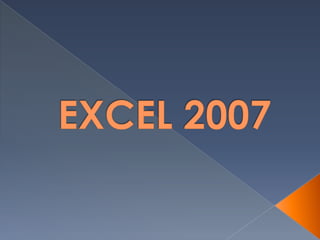 EXCEL 2007 