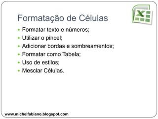 MáximoEncontra o máximo valor do conjunto de dados selecionados. Então você deverá informar quais serão os valores, para a função analisar e dizer qual é o máximo valor encontrado.Junto com o professor Calcule o Máximowww.michelfabiano.blogspot.com