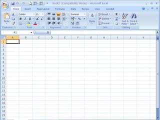 Excel Cs07 Excel2007 lesson | PPTX