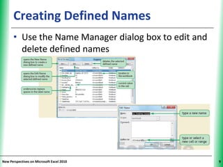 Tutorial 8: Developing an Excel Application | PPTX