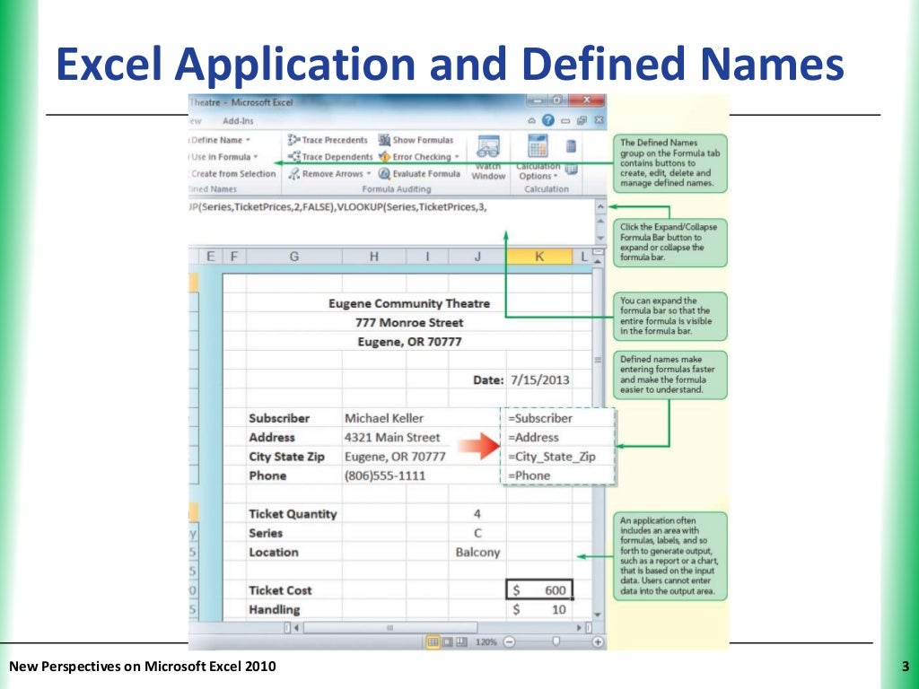 Tutorial 8: Developing an Excel Application