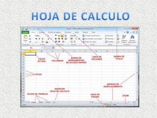 HOJA DE CALCULO