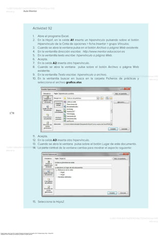 Enguita Gasca, José. Excel 2013. España: Ministerio de Educación de España, 2015. ProQuest ebrary. Web. 14 May 2015.
Copyright © 2015. Ministerio de Educación de España. All rights reserved.
 
