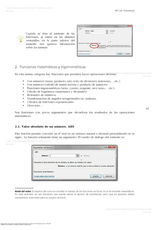 Enguita Gasca, José. Excel 2013. España: Ministerio de Educación de España, 2015. ProQuest ebrary. Web. 14 May 2015.
Copyright © 2015. Ministerio de Educación de España. All rights reserved.
 