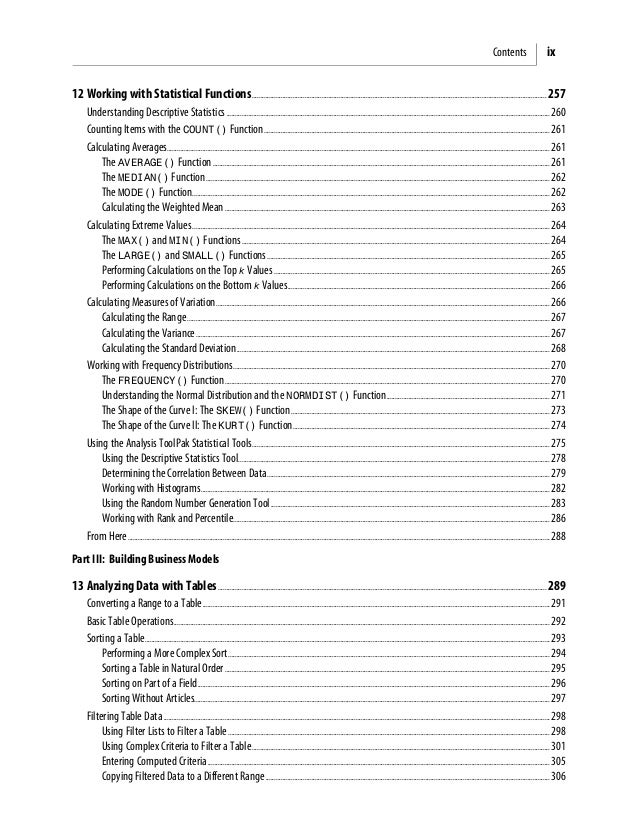 Excel 2013 Guide Book