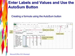 Excel 2013 Unit A | PPTX
