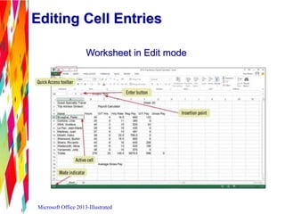 Excel 2013 Unit A | PPTX